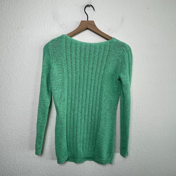 Rachel Zoe Green Knit Sweater – Size Small - Picture 7 of 8